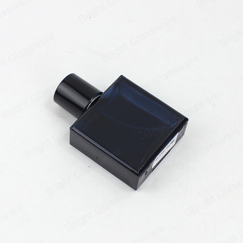 Luxury Black Glass Perfume Bottle For Skincare